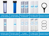 Whole House Water Filtration w/ 4.5" x 20" PP Sediment Filters-5 Micron