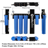 5 Stage Whole House Water Filter System w/UV - 2.5" x 20" 5 Micron