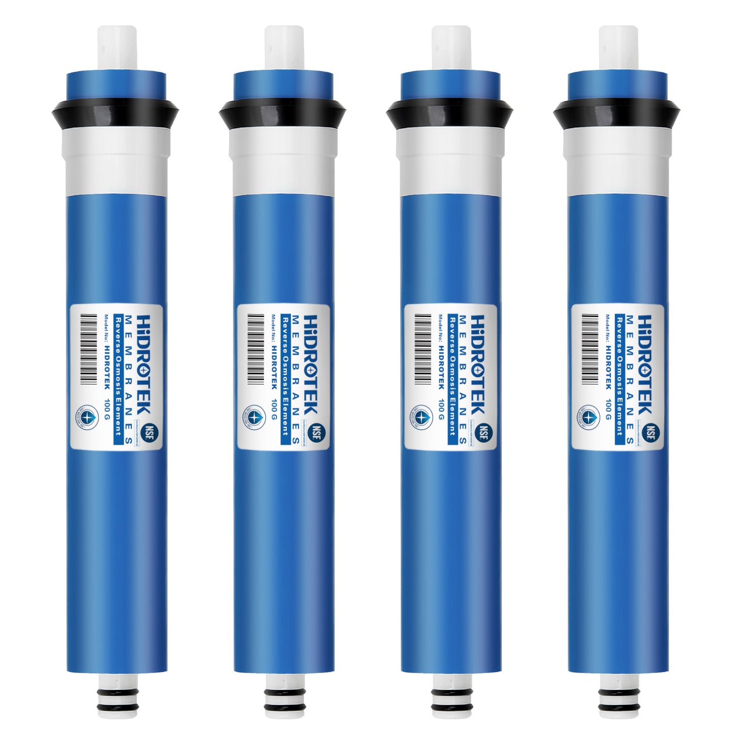100 GPD Reverse Osmosis Membrane-NSF certificated -Pack of 4