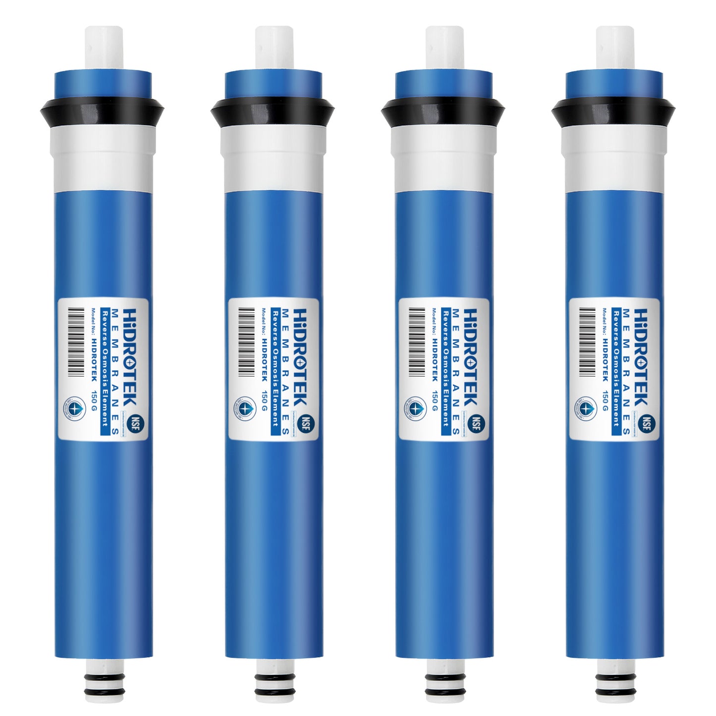 150 GPD Reverse Osmosis Membrane Replacement-NSF Certificated-Pack 4