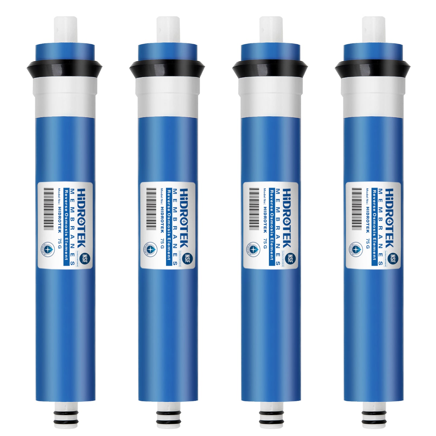 75 GPD Reverse Osmosis Membrane-NSF certificated -Pack of 4