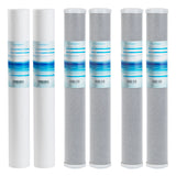 Whole House Replacement Water Filer Cartridges-2.5"x20" - 5 Mic