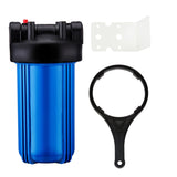 Geekpure 10-Inch Whole House Water Filter Housing-4.5 x 10 Inch-3/4-Inch Port Pack of 4