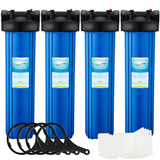 Whole House Water Filter Housing-1"NPT-Fit 4.5"x 20" Filters