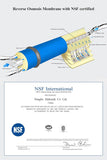 75 GPD RO Membrane with Quick Change Housing- Pack 2