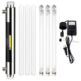 Geekpure Whole House UV 25 Watt Water Filter– UV Water Purifier with Extra 2 UV Filter +2 Quartz Sleeve-6 GPM