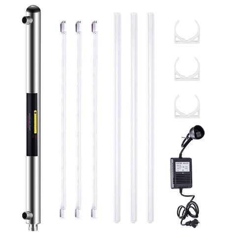 Whole House UV 55 Watt Water Purifier-12 GPM-1"NPT