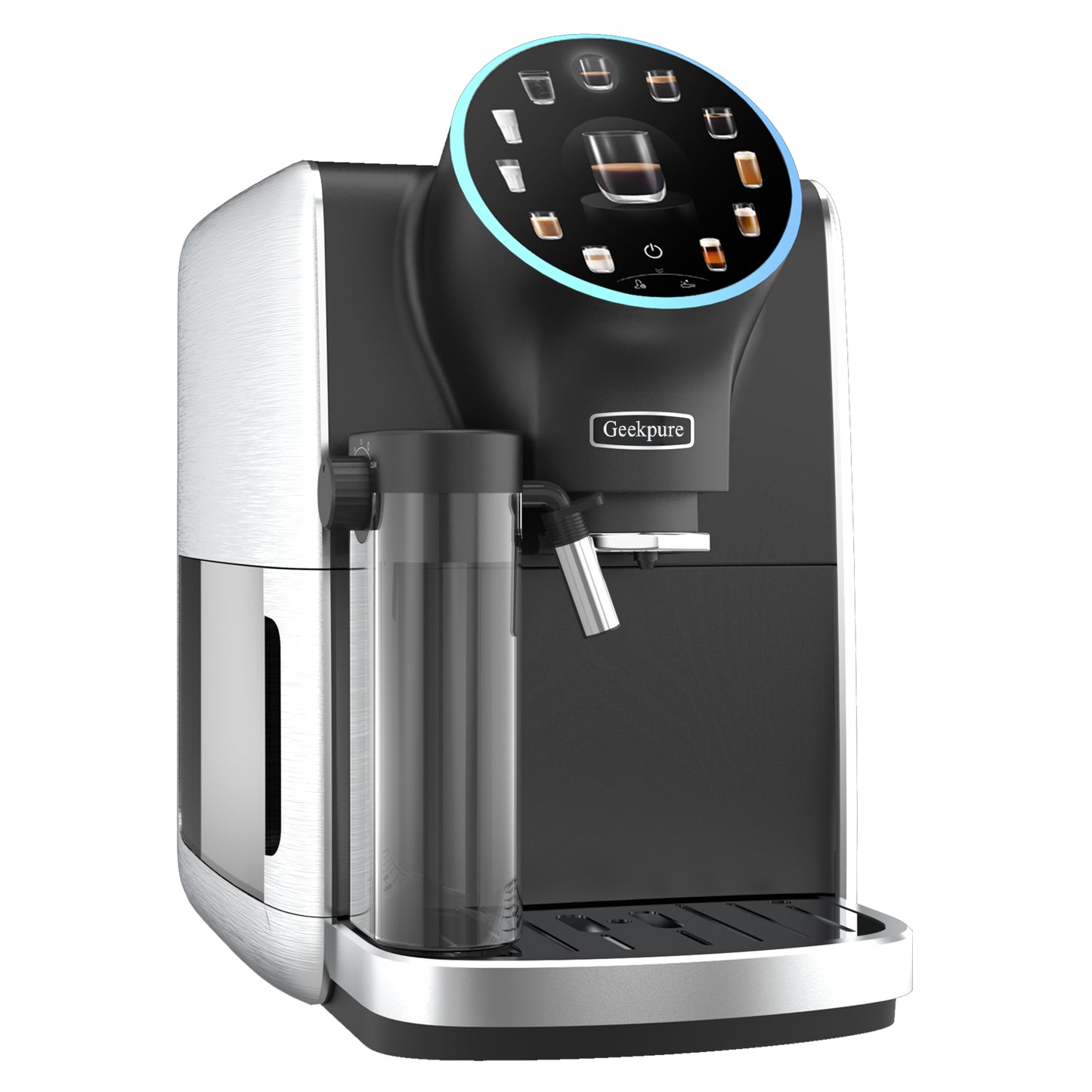 Super Automatic Expresso Coffee Machine with 4.5 inch Round Color Screen CM-3001