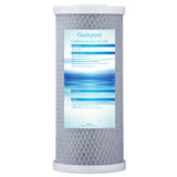 10-Inch Block Carbon Filter for Whole House Water Filter System- 4.5 "x10"-5 Micron
