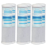 Coconut Shell Activated Carbon Block Filters-5 Micron -2.5 "x 10"