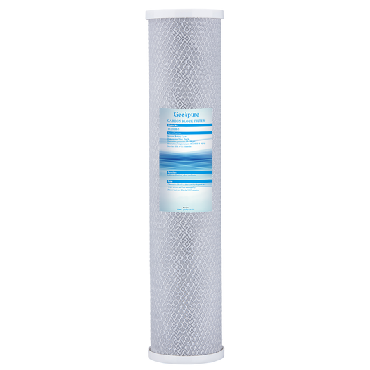 20-Inch Whole House Carbon Block Water Filter Cartridge- 4.5 " x 20 "