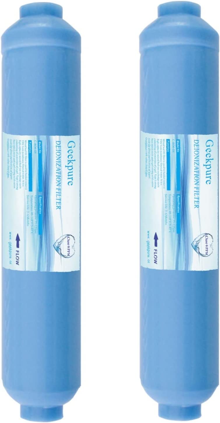 6th Stage Replacement Deionization DI Filter for Ro System TDS Close 0 ...
