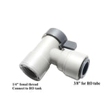 Ro Tank Ball Valve for RO System 1/4  x 3/8 (DC-024)