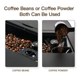 Super Automatic Expresso Coffee Machine-7" HD TFT Touchscreen w/Milk Frother