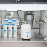 6 Stage Reverse Osmosis Drinking Water Filter System with DI Filter-75GPD