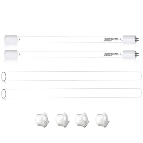 Replacement Set for Geekpure 12 GPM UV Water Filter– Pack of 8