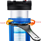 Whole House Water Filtration w/ PP Sediment Filters-4.5"x 10"