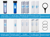 20-Inch Whole House Big Clear Water Filter Housing 3/4" Port,4.5"x20"