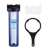 20-Inch Whole House Big Clear Water Filter Housing 3/4" Port,4.5"x20"