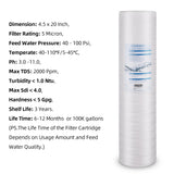 Whole House String Wound PP Sediment Filter-4.5" x 20"-5 Micron