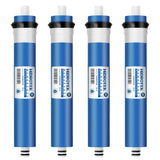 50 GPD Reverse Osmosis Membrane-NSF certificated -Pack of 4