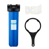Whole House Water Filtration w/ Blue Housing and 4.5"x20" PP Sediment Filters-5 Micron